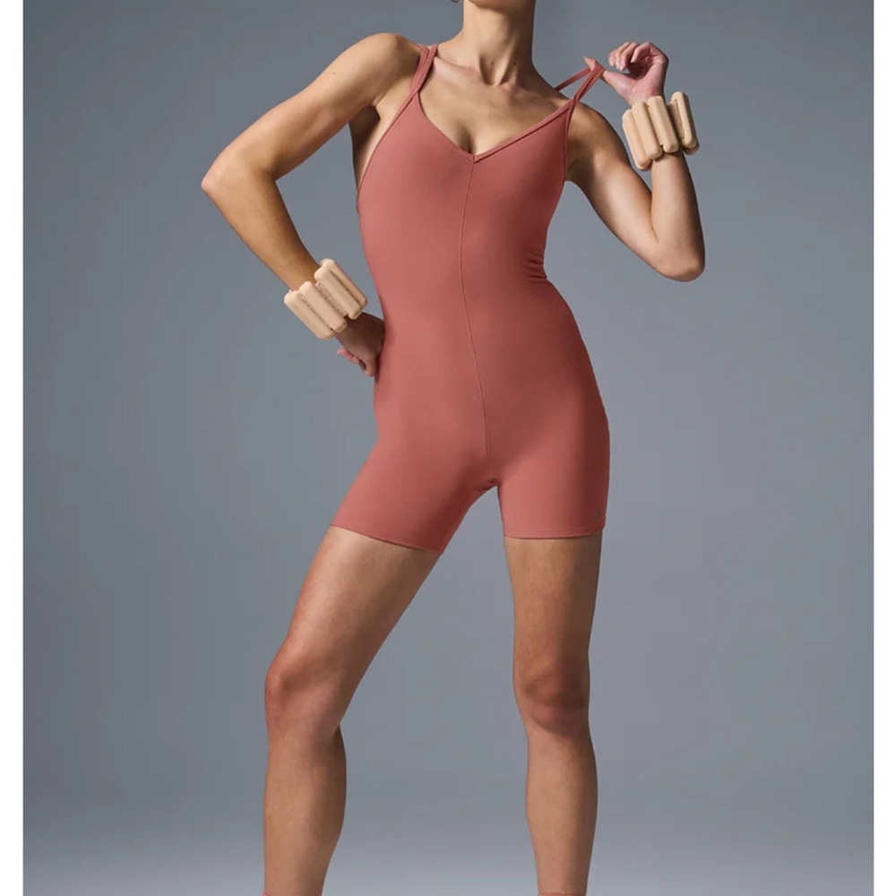 Women's Rust Sleeveless Bodysuit